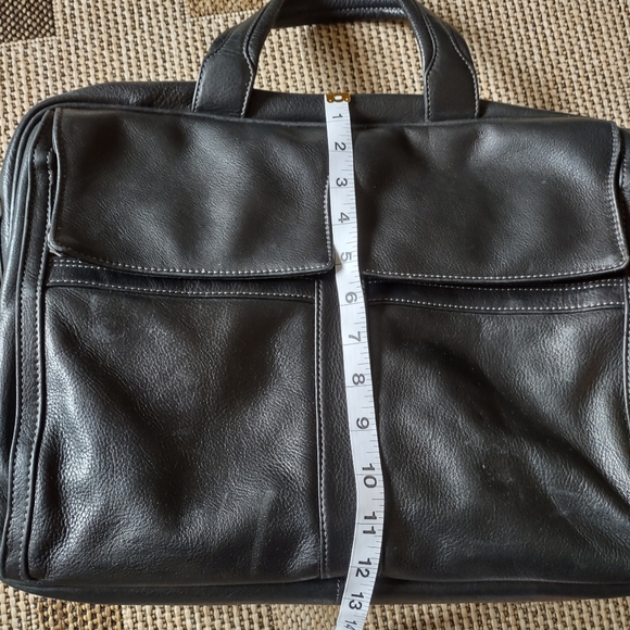 (BBC02)Faux Leather Briefcase Laptop Bag(3505-6) - Picture 12 of 15